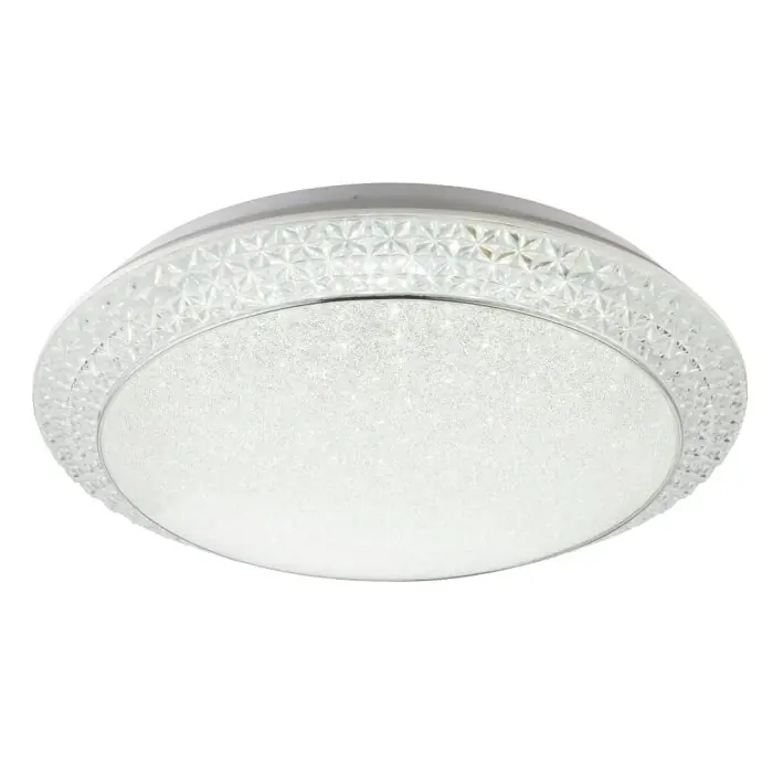 Globo RONJA Plafondlamp LED Wit, 1-licht, Afstandsbediening Premium