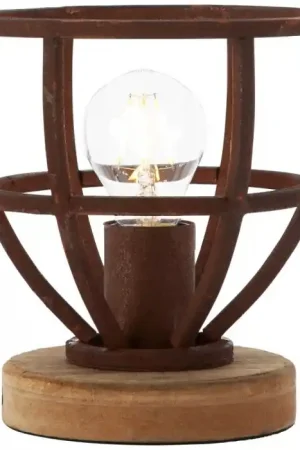 Aanbieding Brilliant Matrix Tafellamp Roest, 1-licht