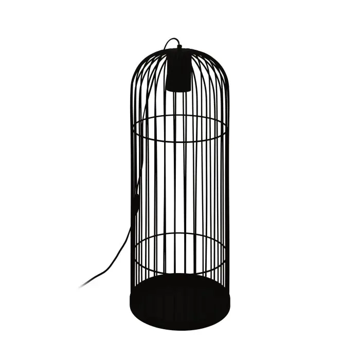 Hete Deal Eglo LATCHELY Staande lamp LED Zwart, 1-licht