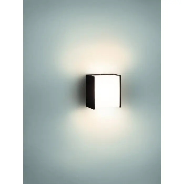 Philips myGarden MACAW Buiten muurverlichting LED Zwart, 1-licht Hete Deal
