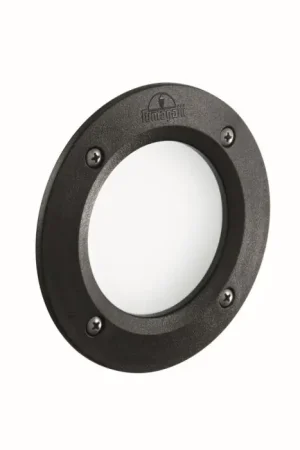 Weekendaanbieding Ideallux LETI Buiten muurverlichting Zwart, 1-licht