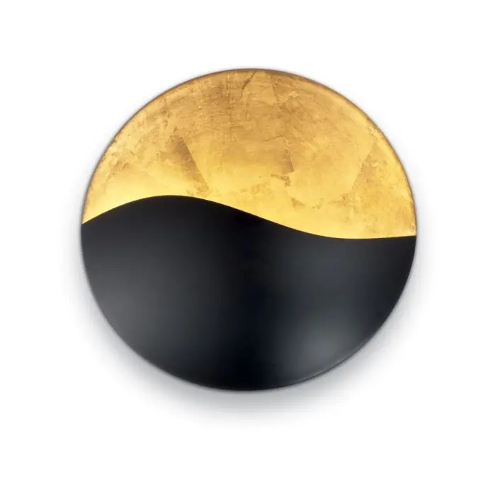 Rechtstreeks Van De Fabrikant Ideallux SUNRISE Muurlamp Goud, Zwart, 4-lichts