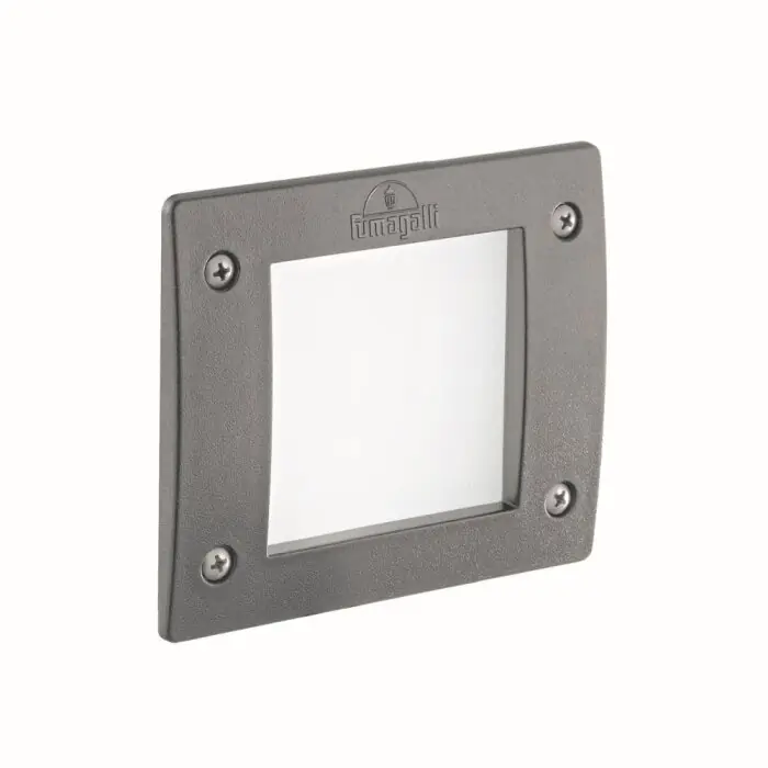 Seizoensaanbieding Ideallux LETI Buiten muurverlichting Grijs, 1-licht