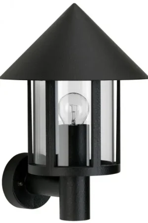 Actieprijs Albert 1824 Buiten muurverlichting Zwart, 1-licht