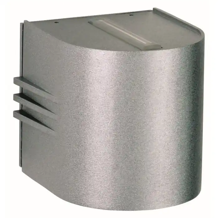 Aanbieding Albert 2307 Buiten muurverlichting LED Zilver, 2-lichts