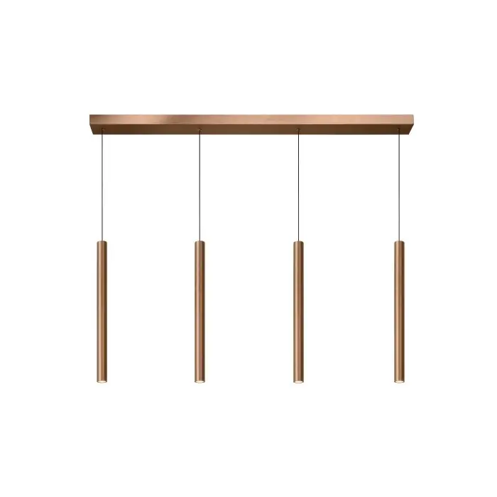 Lucide LORENZ Hanglamp LED Roest, 4-lichts Actieprijs