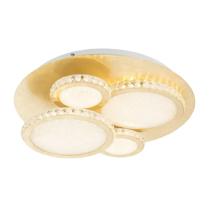 Bestseller Globo TILO Plafondlamp LED Goud, 1-licht