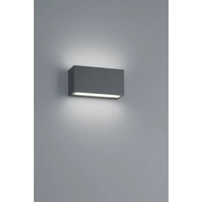 Trio TRENT Buiten muurverlichting LED Antraciet, 1-licht Alleen Vandaag