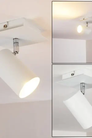 Zuoz Plafondlamp Wit, 1-licht Shop Nu