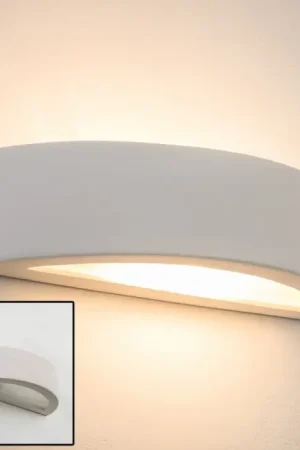 Weekendaanbieding Montefalco Muurlamp Wit, 1-licht