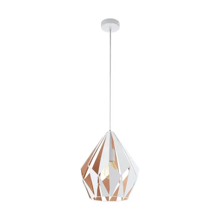 Eglo CARLTON Hanger Goud, Roze, Wit, 1-licht Fabrieksprijs