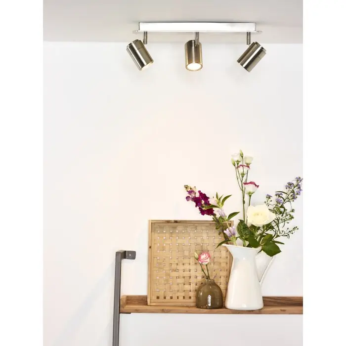 Lucide LENNERT Plafondlamp LED Chroom, 3-lichts Speciale Aanbieding