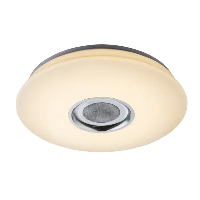 Aanbieding Globo NICOLE Plafondlamp LED Wit, 2-lichts, Afstandsbediening, Kleurwisselaar