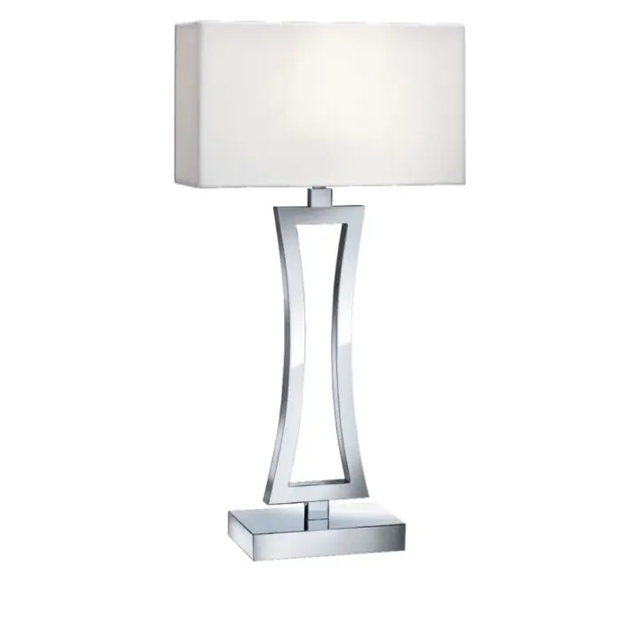 Searchlight CUSION Tafellamp Chroom, 1-licht Seizoensaanbieding
