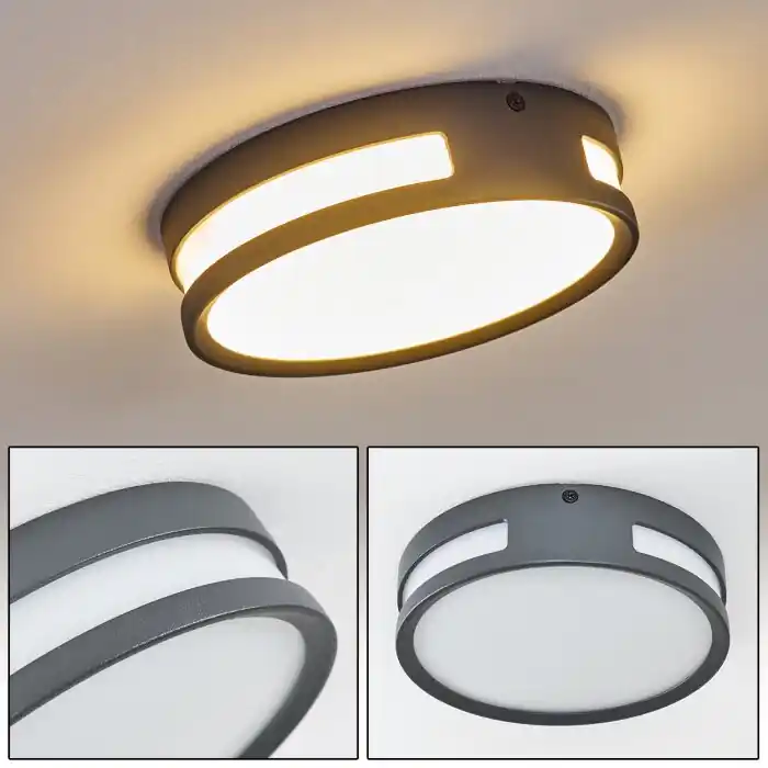 Premium Chiavari Buitenlamp LED Antraciet, 1-licht
