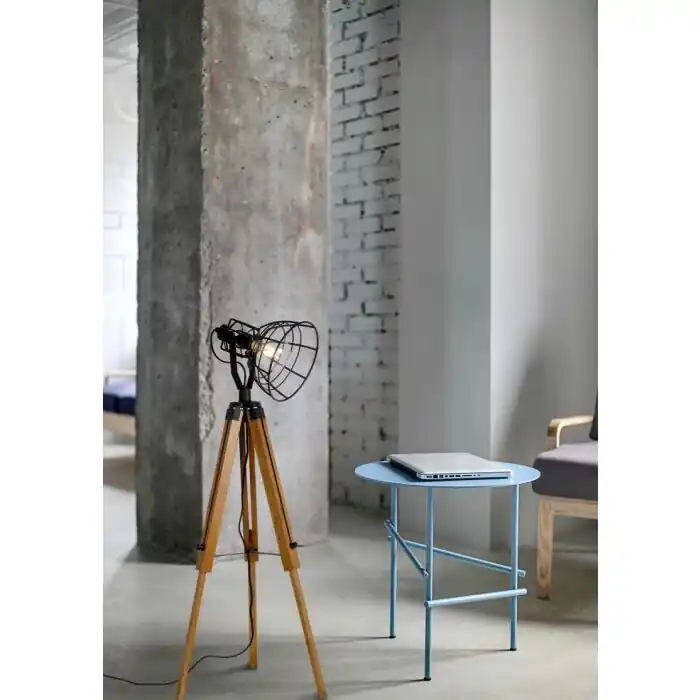 Fabrieksprijs Lucide JOSHUA Staande lamp Zwart, 1-licht