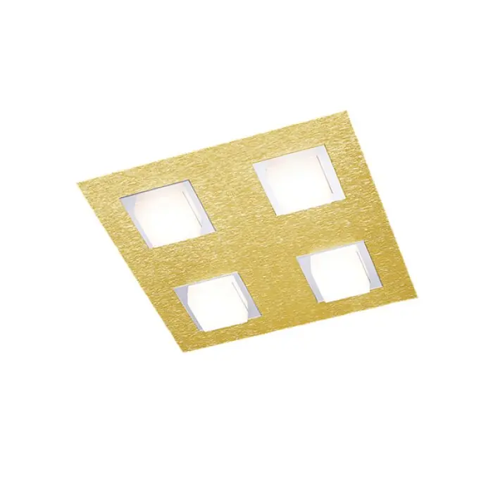 Meest Verkocht Grossmann BASIC Plafondlamp LED Messing, 4-lichts