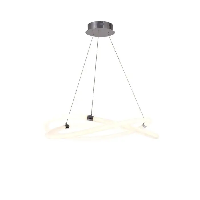 Mantra INFINITY LINE Hanglamp LED Chroom, Wit, 1-licht Superprijs