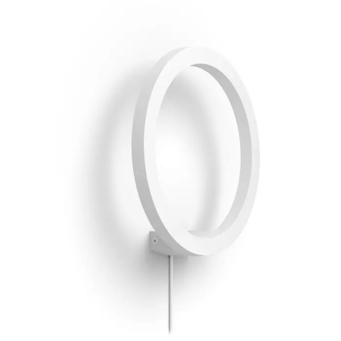 Philips Hue Ambiance White & Color Sana Wandlamp LED Wit, 1-licht, Kleurwisselaar Flitsaanbieding