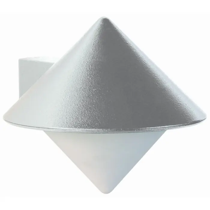 Fabrieksprijs Albert 617 Buiten muurverlichting Zilver, 1-licht