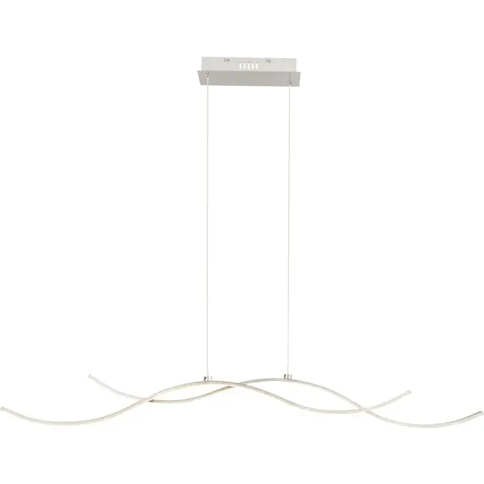 Populair Globo Jorne Hanglamp LED Nikkel mat, 1-licht