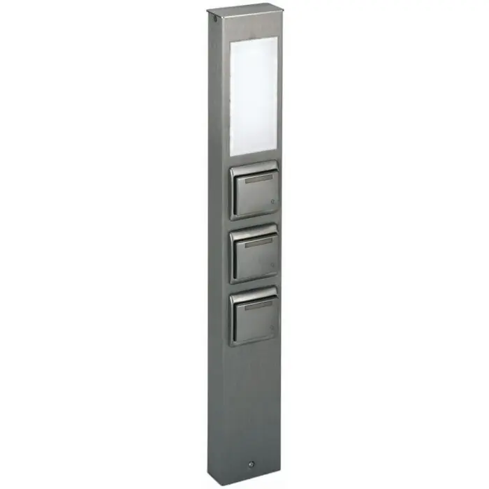 Weekendaanbieding Albert Lampen 2108 Pad licht roestvrij staal, 1-licht