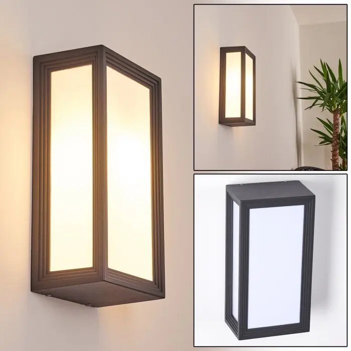 Must-Have Montreux Buiten muurverlichting LED Antraciet, 1-licht