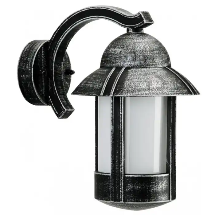 Aanbieding Albert 1841 Buiten muurverlichting Zwart, Zilver, 1-licht