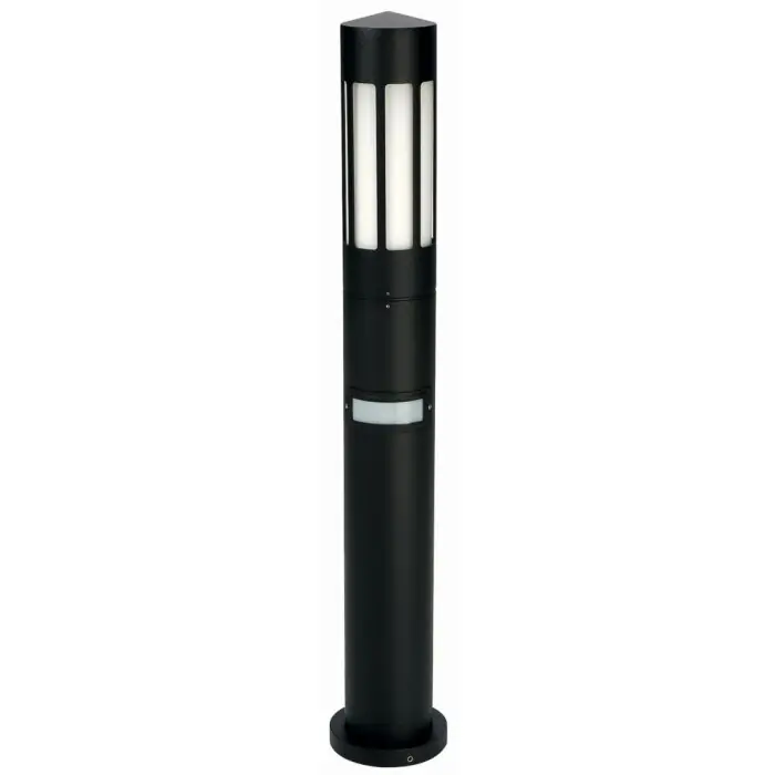 Albert 2019 Sokkellamp Zwart, 1-licht, Bewegingsmelder Aanbieding