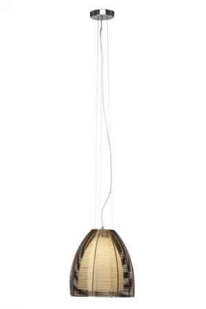 Aanbieding Brilliant Relax Hanglamp Brons, Chroom, 1-licht