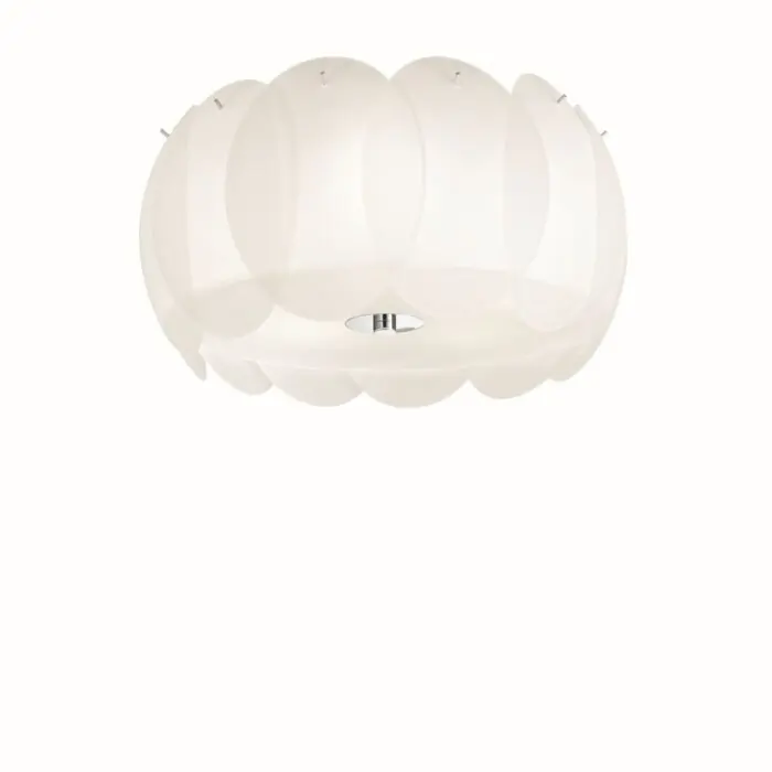 Ideallux OVALINO Plafondlamp Wit, 5-lichts Express Levering
