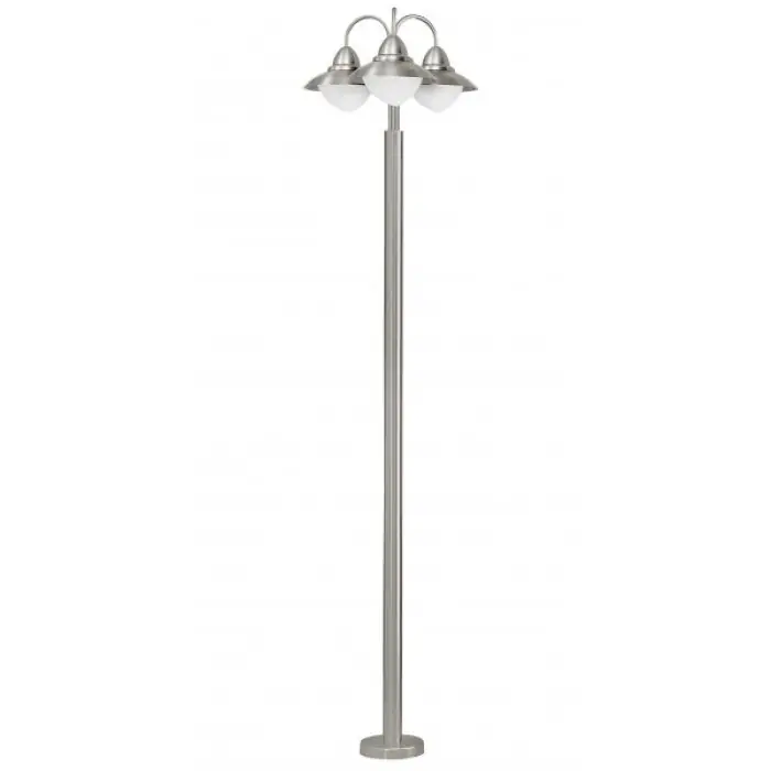 Laatste Versie Eglo SIDNEY Buiten staande lamp roestvrij staal, 3-lichts