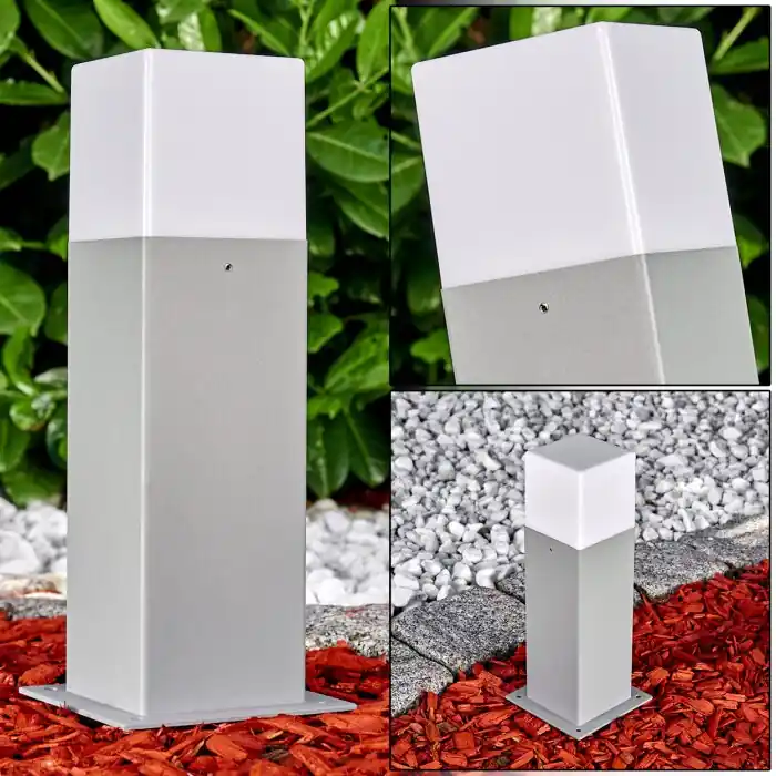 Speciale Aanbieding Algier Sokkellamp LED Grijs, 1-licht