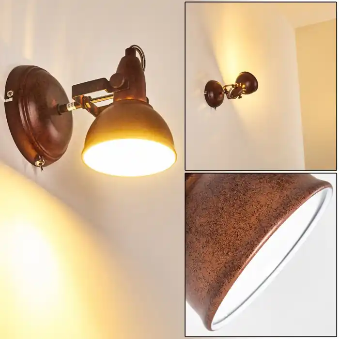 Tina Muurlamp Roest, 1-licht Bestseller