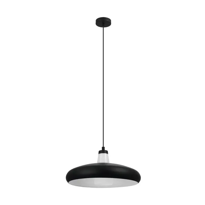 Eglo TABANERA-C Hanger LED Zwart, Wit, 1-licht Tijdelijk Beschikbaar