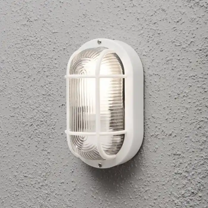 Nu Kopen Konstsmide Elmas Muur en plafond verlichting Wit, 1-licht