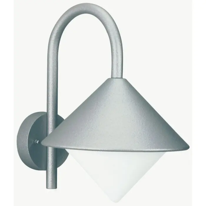 Albert 645 Buiten muurverlichting Zilver, 1-licht Favoriet