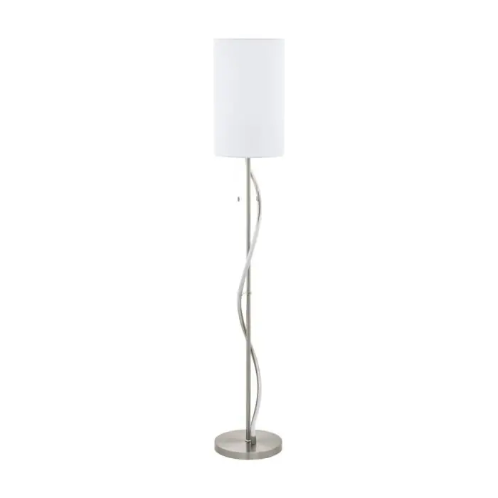 EGLO ESPARTAL Staande lamp Aluminium, Nikkel mat, 2-lichts Weekendaanbieding