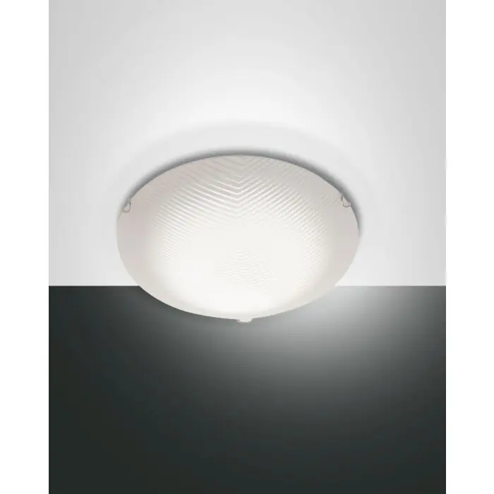 Koop Online Fabas Luce Gera Plafondlamp LED Wit, 1-licht