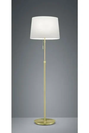 Actieprijs Trio LYON Staande lamp Messing, 3-lichts