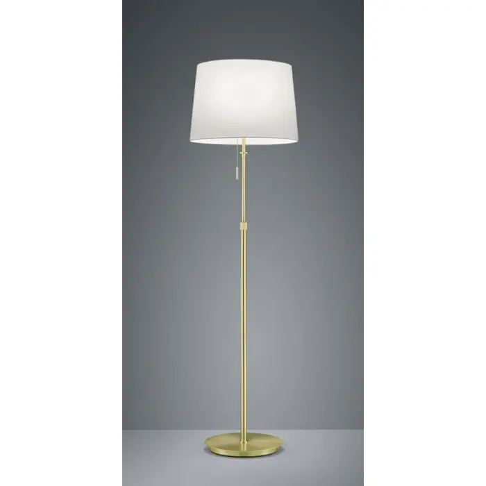 Actieprijs Trio LYON Staande lamp Messing, 3-lichts
