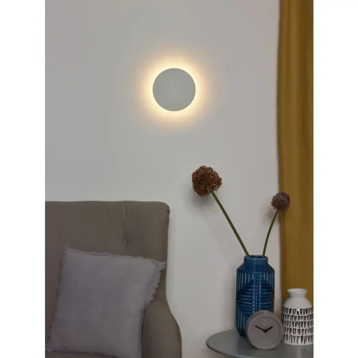 Speciale Aanbieding Lucide EKLYPS LED Muurlamp Wit, 1-licht