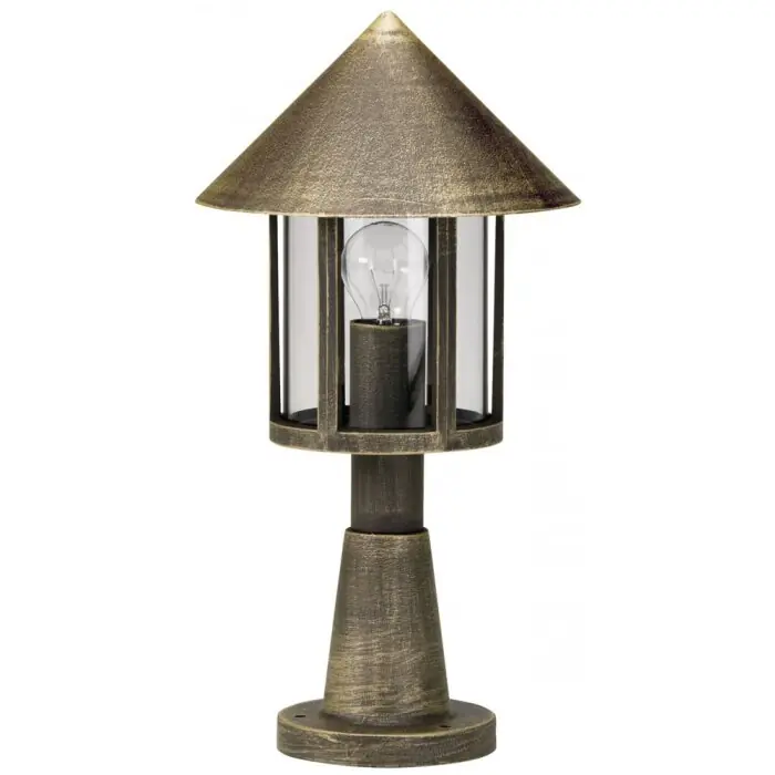 Veilige Betaling Albert 539 Buiten staande lamp Bruin, Messing, 1-licht