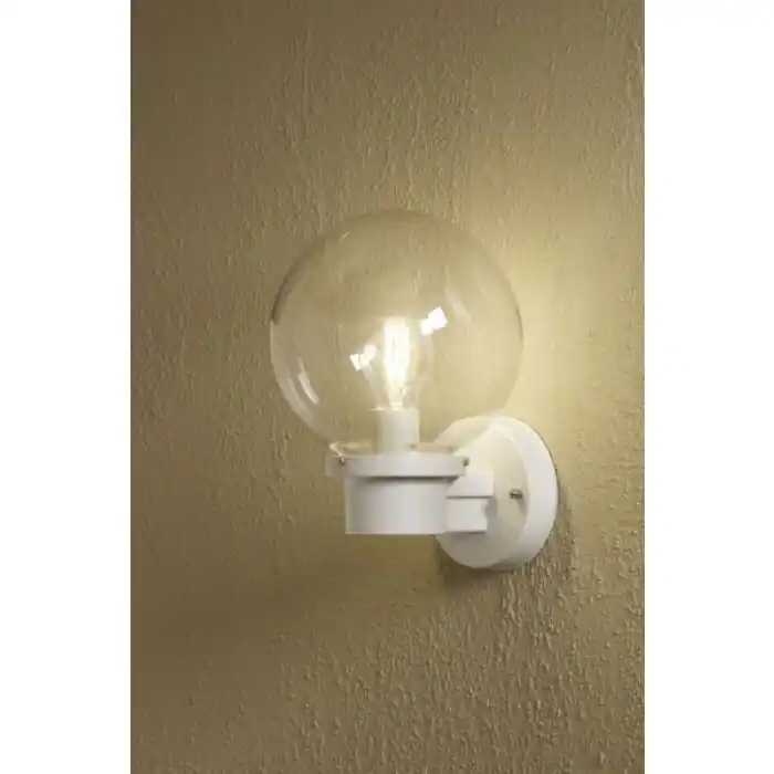 Beste Prijs Konstsmide Nemi Buiten muurverlichting Wit, 1-licht