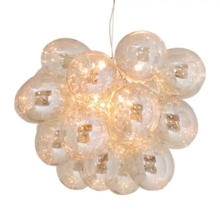 By Rydens Gross Hanger Amber, 8-lichts Op = Op