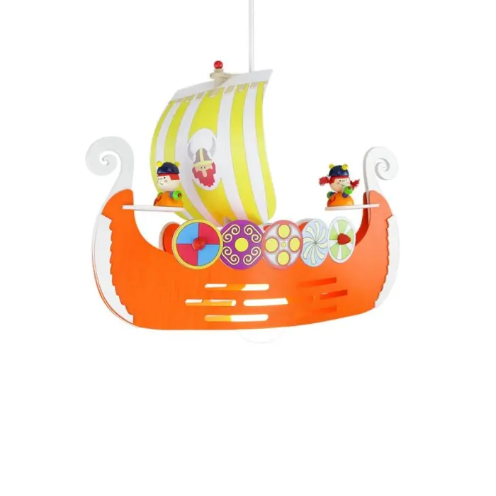 Populair Elobra WIKI Hanglamp Oranje, 1-licht