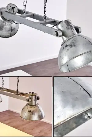 Aanbieding Svanfolk Hanglamp Grijs, Roest, 2-lichts