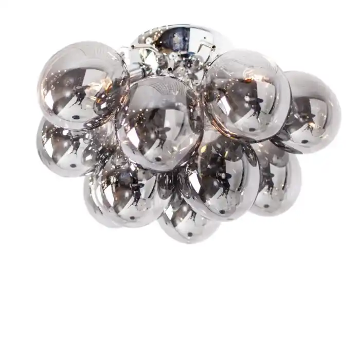 By Rydens Gross Plafondlamp Grijs, 3-lichts Laatste Versie