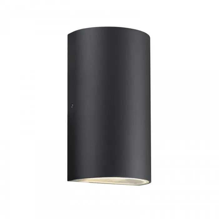 Seizoensaanbieding Nordlux ROLD Buiten muurverlichting LED Zwart, 1-licht