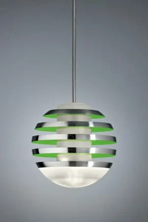 Tecnolumen Bulo Hanglamp LED Groen, 1-licht Veilige Betaling